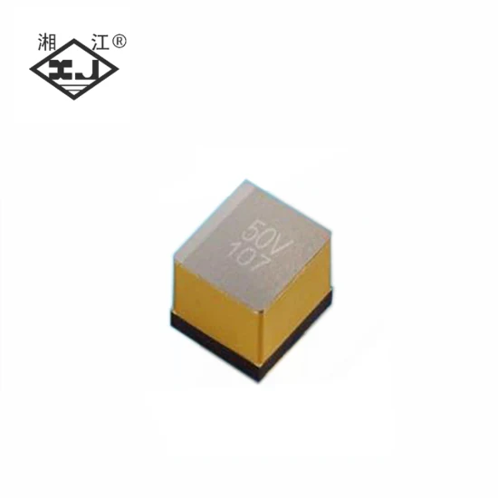 Capacitor de tântalo sólido com chip de alta temperatura 100UF 50V 200º C