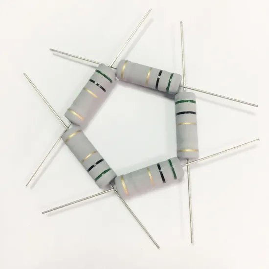 Resistor fixo 100K 10K do filme de óxido de metal da prova de chama resistor de 100 ohms