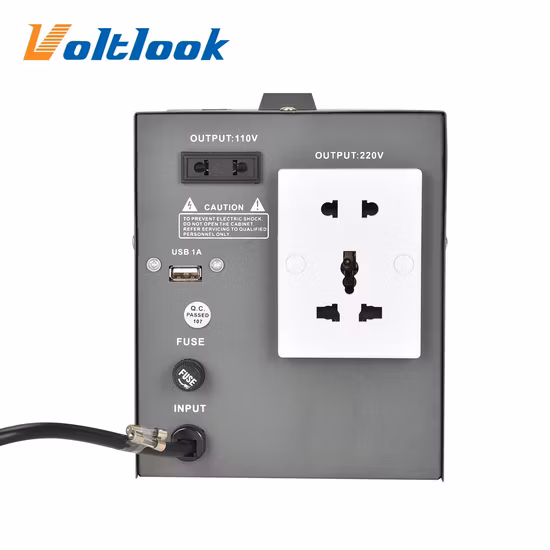 Regulador de tensão totalmente automático Voltplus 220V 2kVA Stac St 2000W 2kVA