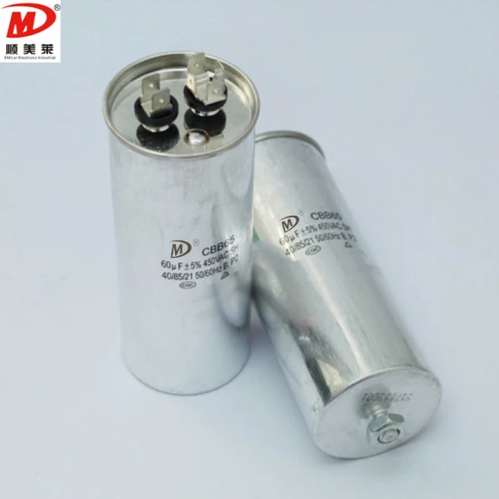 370/440V de alumínio redondo Cbb65 um capacitor de ar condicionado motorizado