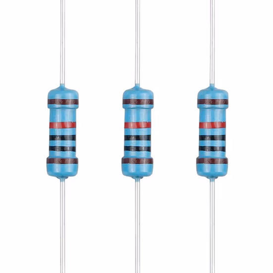 Resistor fixo RoHS axial de filme de óxido metálico